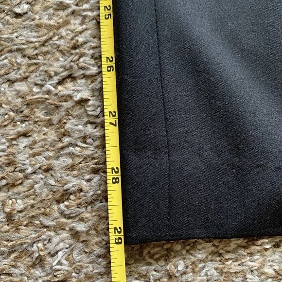 Lafayette 148 Black Pants Women’s Size 4 Wool Elastane Stretch Career Capsule - Picture 5 of 8